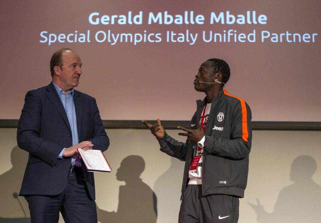 La nuova vita di Gerald Mballe Primo consulente, a livello mondiale, del programma Unificato di Special Olympics con i rifugiati