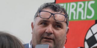 Turris calcio solidarietà piccola Melissa Nigri