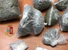 caivano droga marijuana polizia