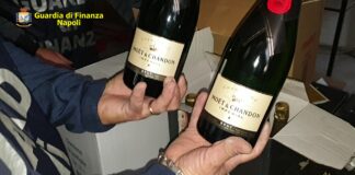 champagne contraffatto napoli