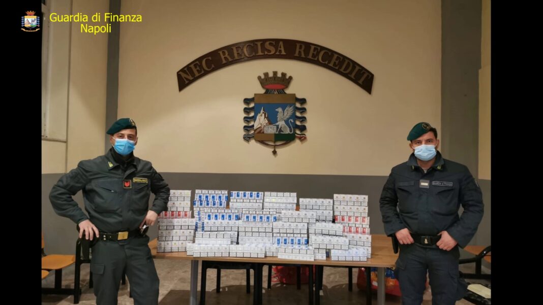 guardia di finanza napoli contrabbando sigarette