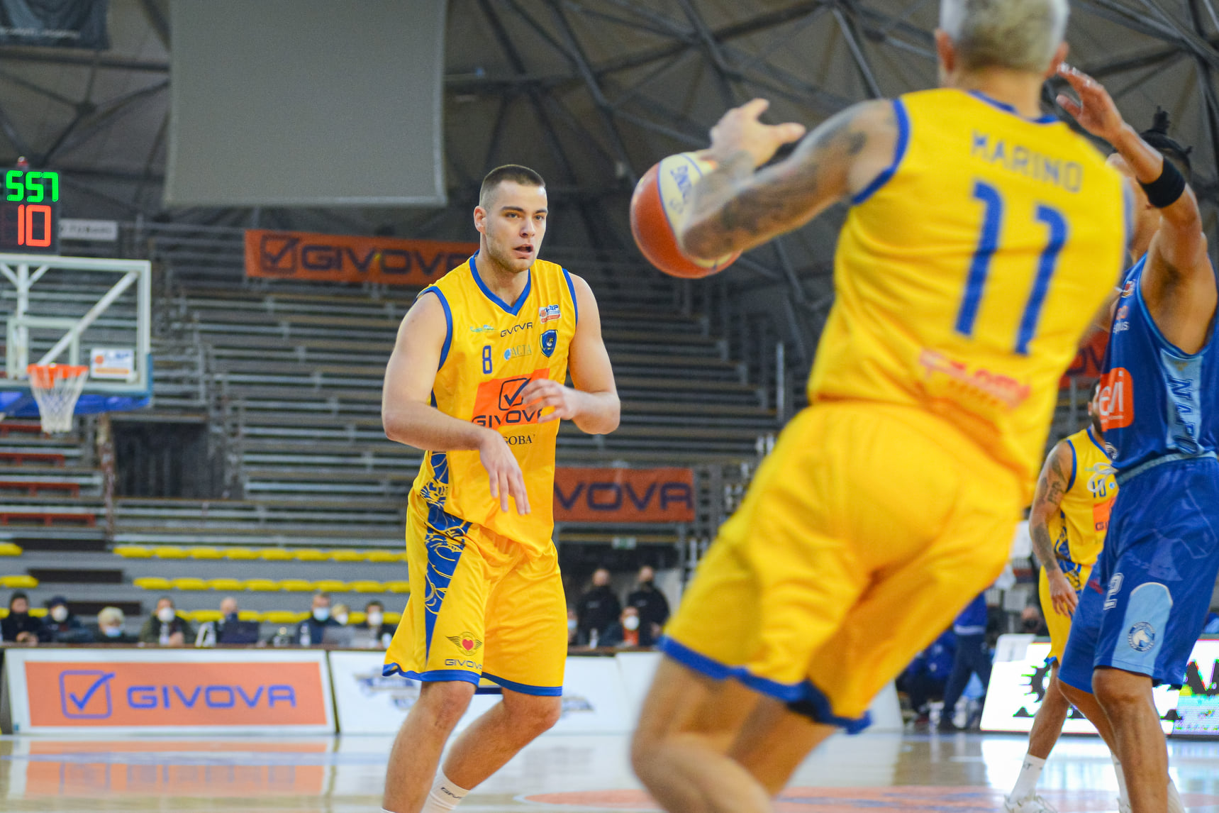 Le dichiarazioni dell'ala pivot Nemanja Dincic
