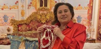 donna imma polese calza befana