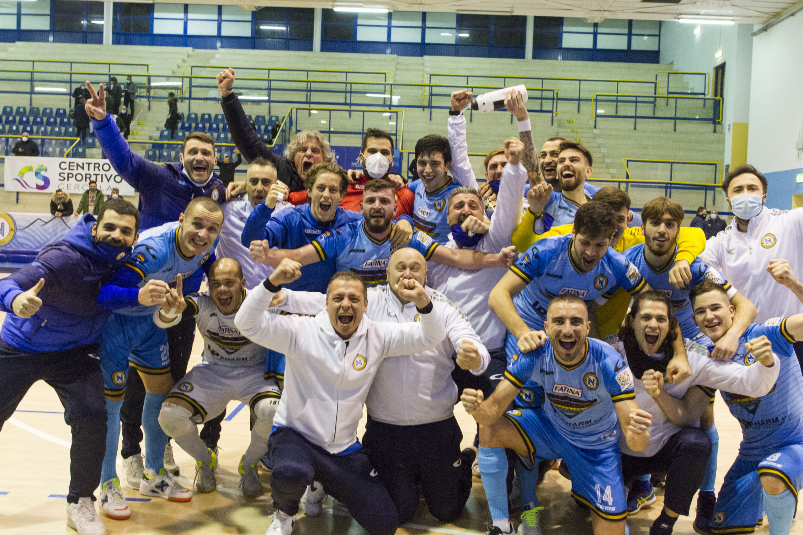 Per il Napoli calcio a 5 arriva il poker ai danni del Città di Cosenza 