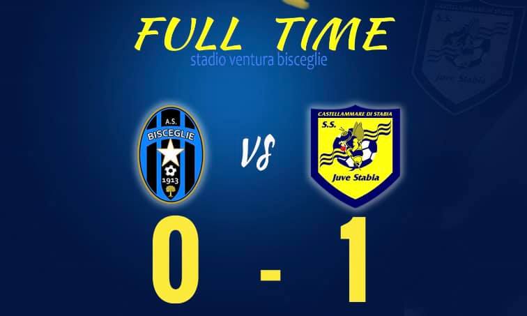 La Juve Stabia vince sul difficile terreno del Ventura di Bisceglie 