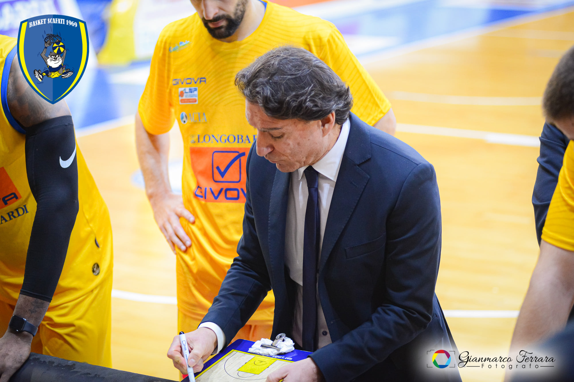 givova scafati vs stella azzurra roma COACH FINELLI
