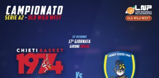 La Givova Scafati giocherà domani in trasferta a Chieti. Obiettivo: centrare il poker di vittorie