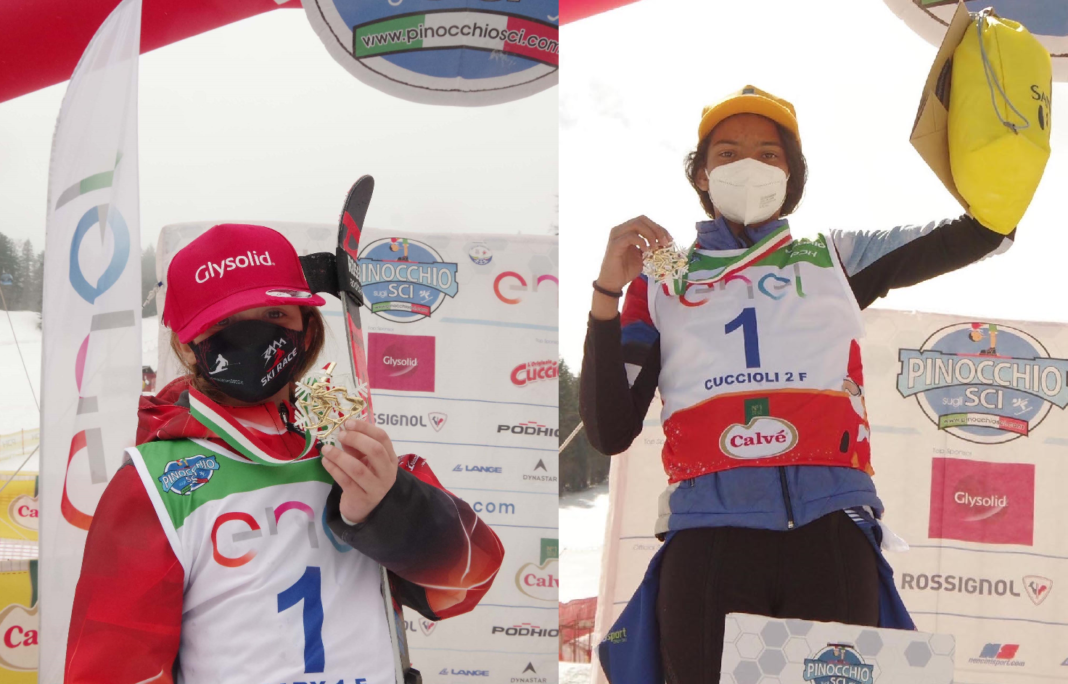 Ginevra di Pasquale e Giada d’Antonio conquistano l'oro nazionale alla finale Nazionale del “Pinocchio sugli sci”