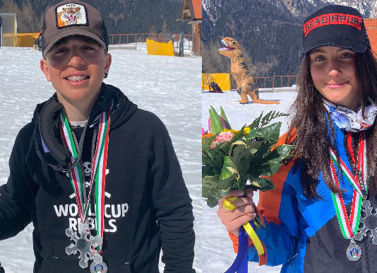 Gli sciatori campani sul podio dei Campionati Italiani