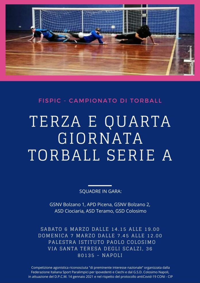 Locandina Torball GSD Colosimo Torball: L'Italia sbarca al Colosimo. Dopo ben due anni l'Istituto torna ad ospitare il campionato nazionale