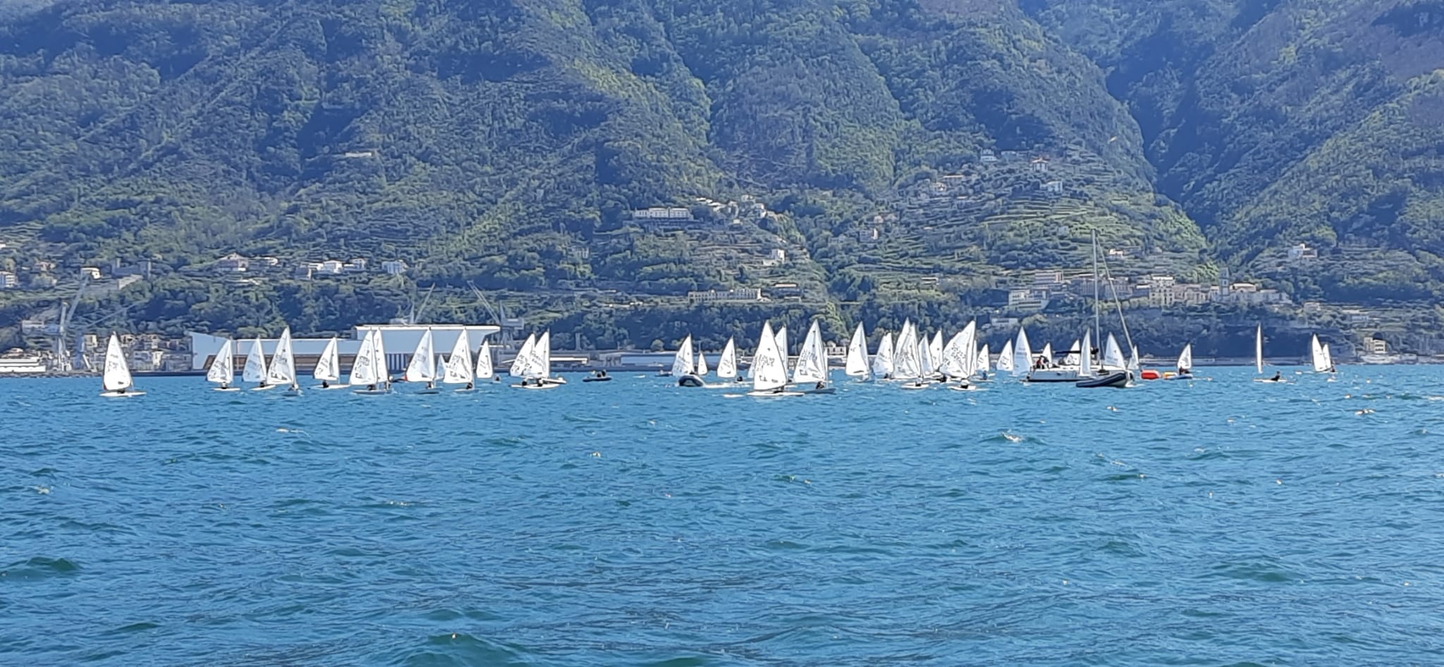 Vela a livello nazionale nelle acque di Castellammare di Stabia 