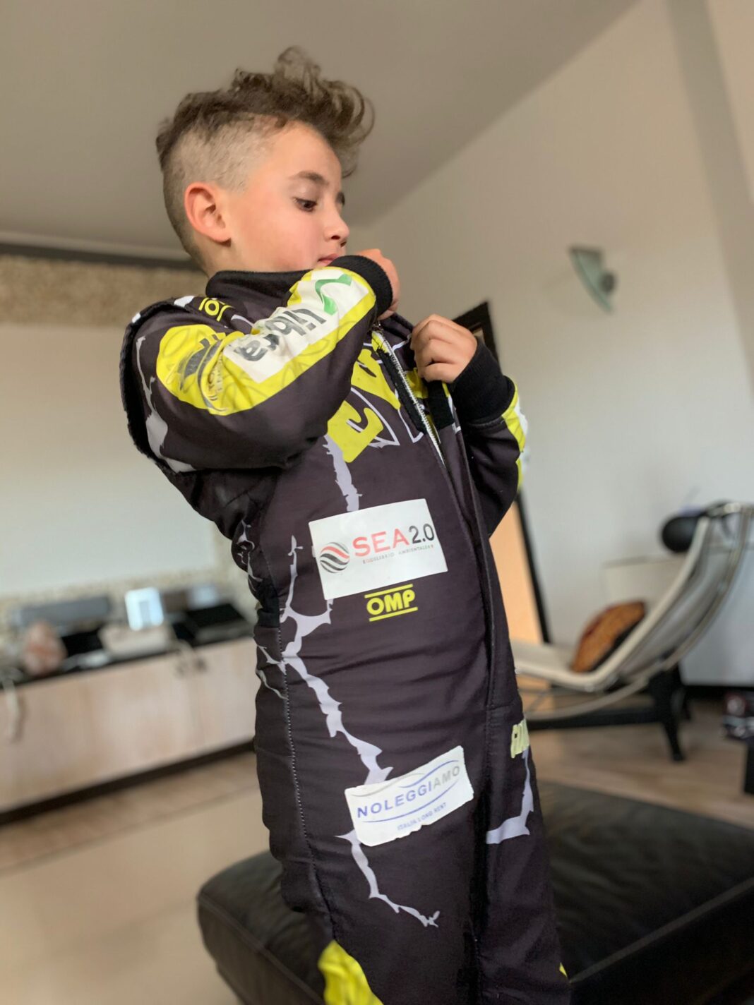 Kart: Samuele Giannini in gara nel Campionato Italiano ACI Karting a Val Vibrata