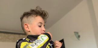 Kart: Samuele Giannini in gara nel Campionato Italiano ACI Karting a Val Vibrata