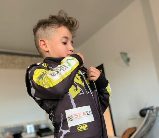 Kart: Samuele Giannini in gara nel Campionato Italiano ACI Karting a Val Vibrata