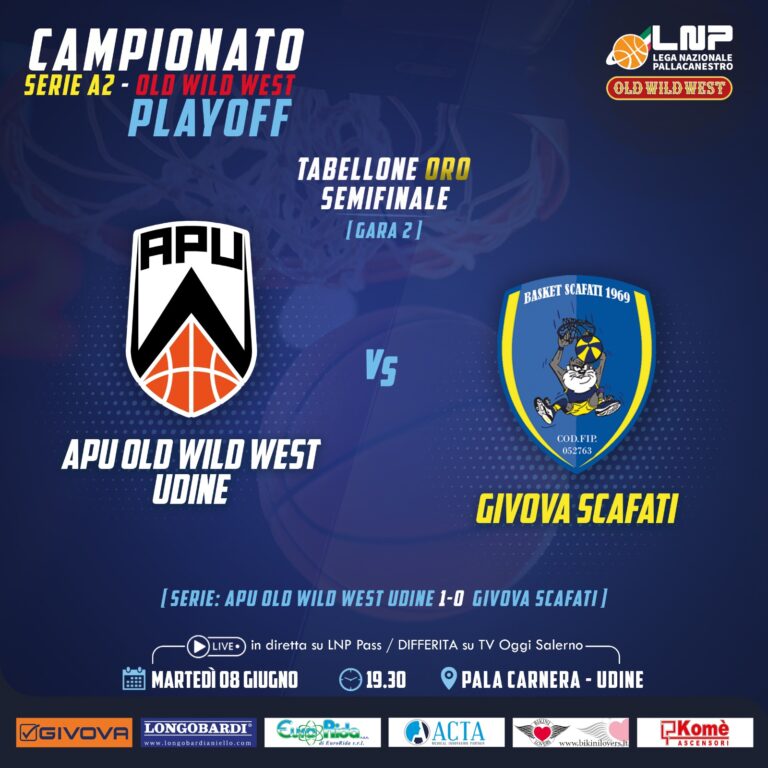 Givova Scafati si prepara a rimediare in gara due contro Old Wild West Udine