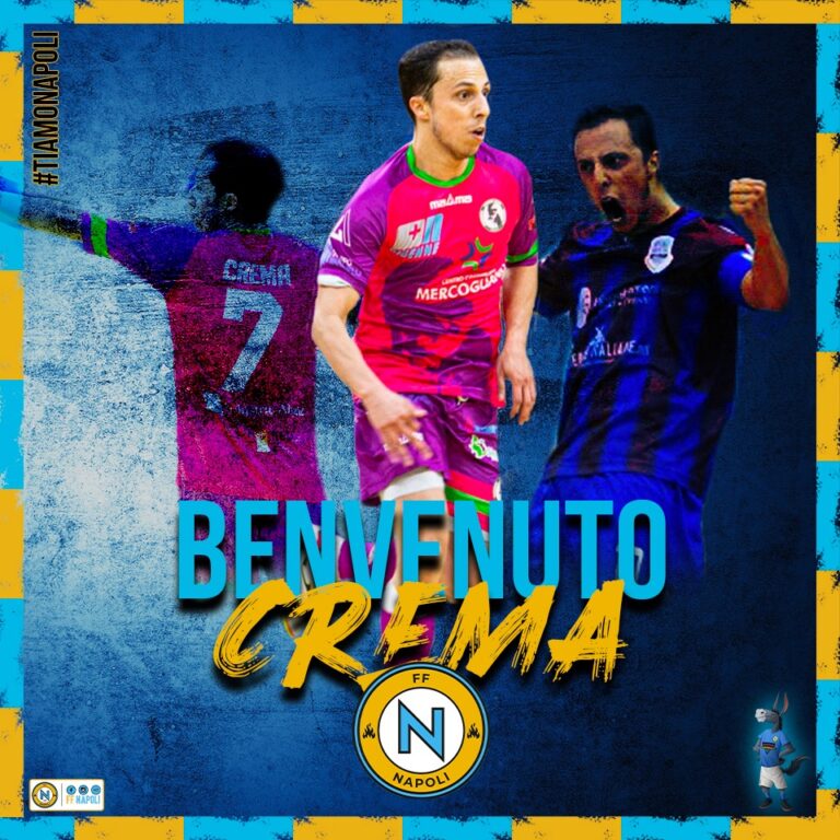 Manoel Bernandes Crema è un nuovo giocatore del Napoli Futsal