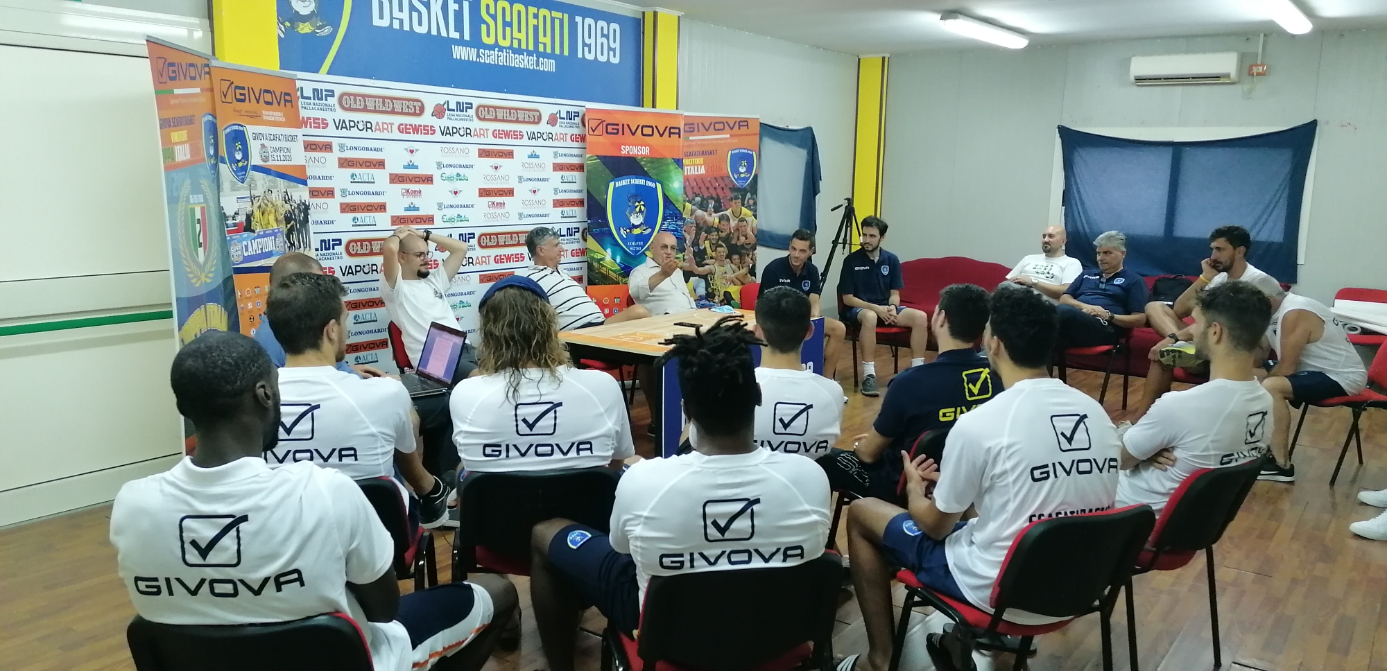 La Givova Scafati dà il via alla stagione agonistica 2021/2022
