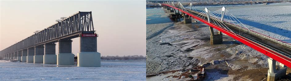 Il ponte ferroviario che collega la Russia alla Cina è stato completato