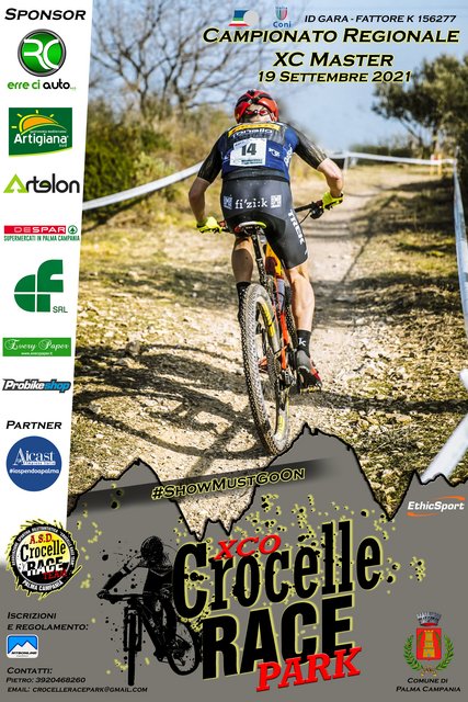La XCO Crocelle Race Park prova di campionato regionale master cross country FCI Campania