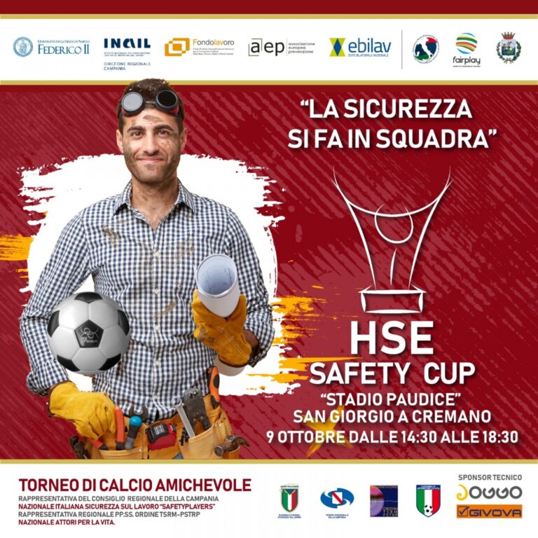 HSE Safety Cup 2021: “La sicurezza si fa in squadra”