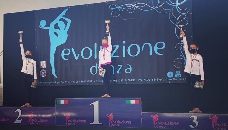 Ginnastica Ritmica, Torre del Greco d’oro con la Veseva