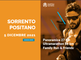 Sorrento Positano, il 5 dicembre si corrono 54km o 27km tra mare, colline e la magia delle luci di Natale