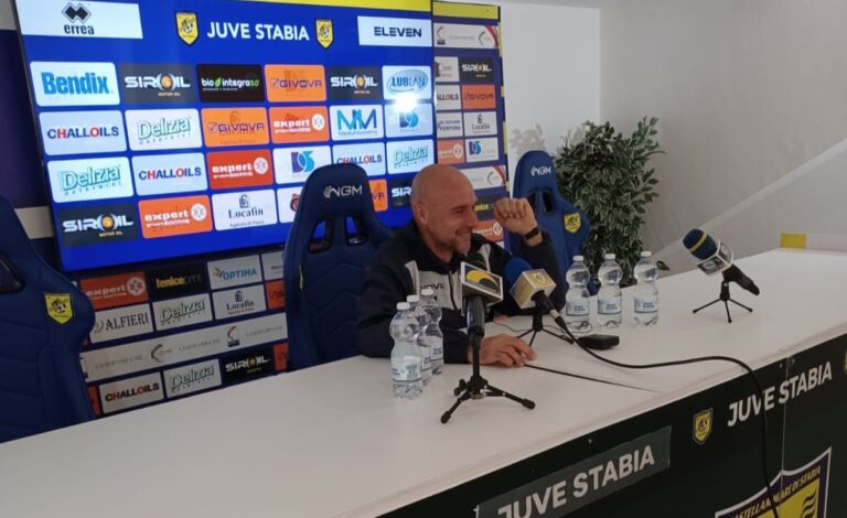 Juve Stabia, parla mister Sottili per il pre-match contro il Catanzaro