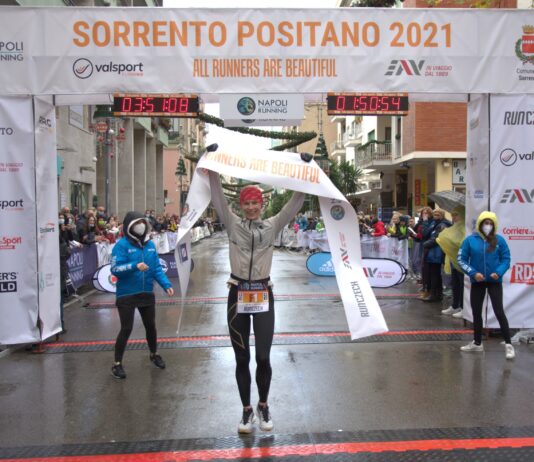 Sorrento Positano Vince il sorrentino d’origine Luca Gargiulo, tripletta e record per Noora Honkala