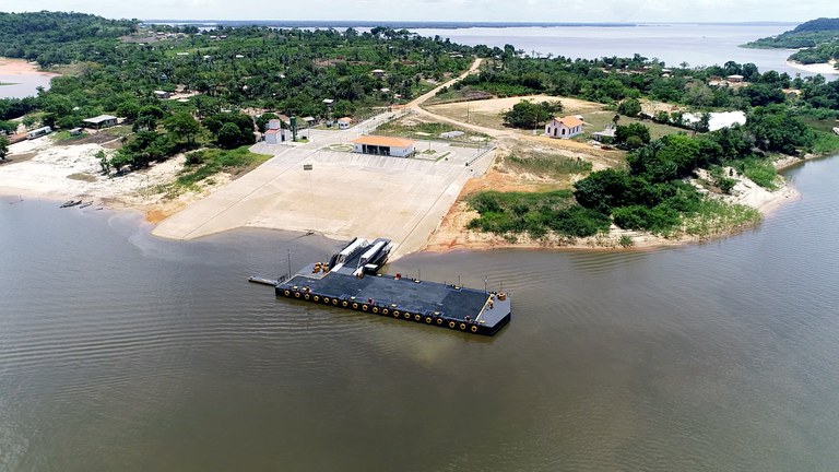 Una Nuova struttura IP4 per l'imbarco fluviale a Silves nello Stato dell'Amazonas