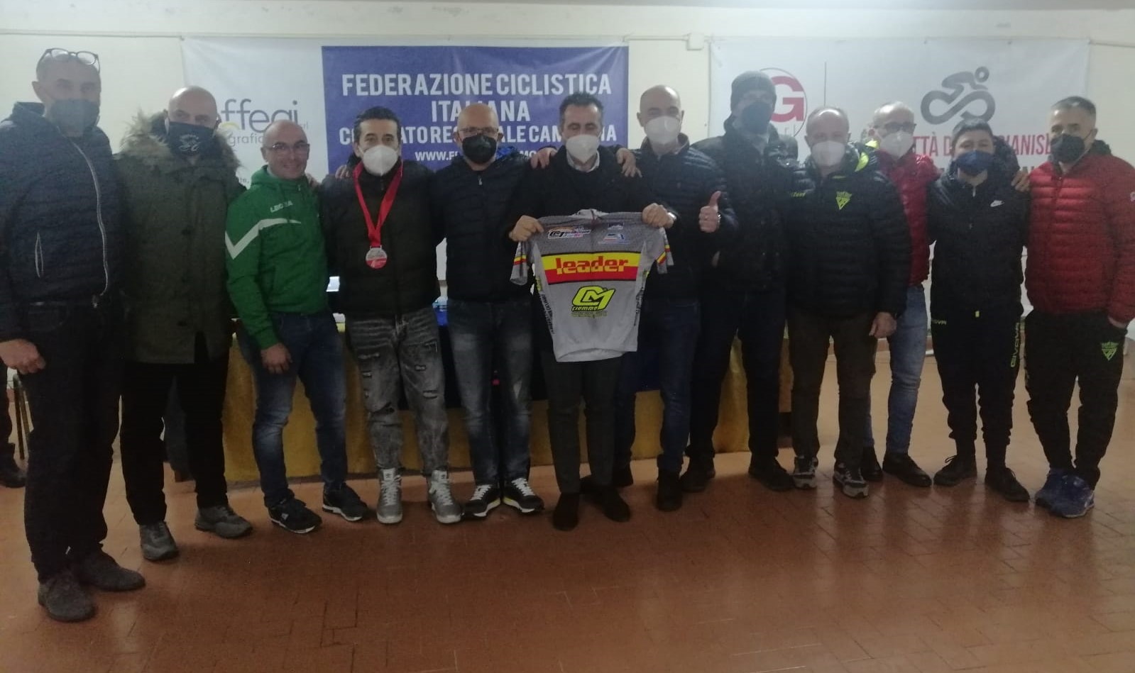Giro della Campania Off Road e X-Country, premiazioni e battesimo del nuovo calendario al velodromo di Marcianise