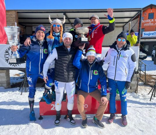 Per il secondo anno il Trofeo Italo Kühne alla squadra romana dello sci club Czero6
