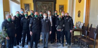 Sport. La Shedirpharma Folgore Massa ricevuta al Palazzo Municipale di Sorrento
