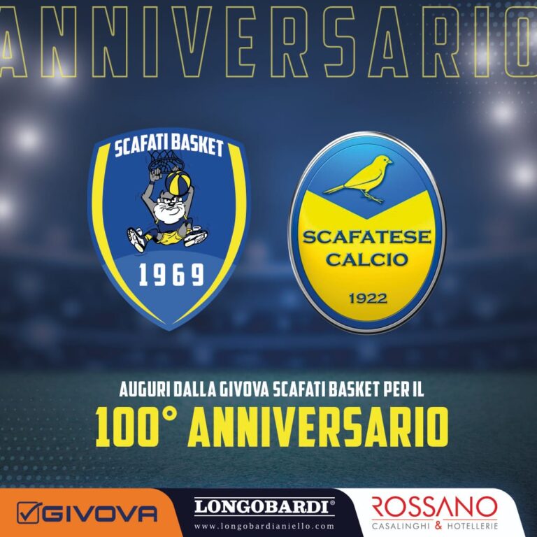 Centenario della Scafatese Calcio, la Givova Scafati risponde presente Centenario della Scafatese Calcio, la Givova Scafati risponde presente