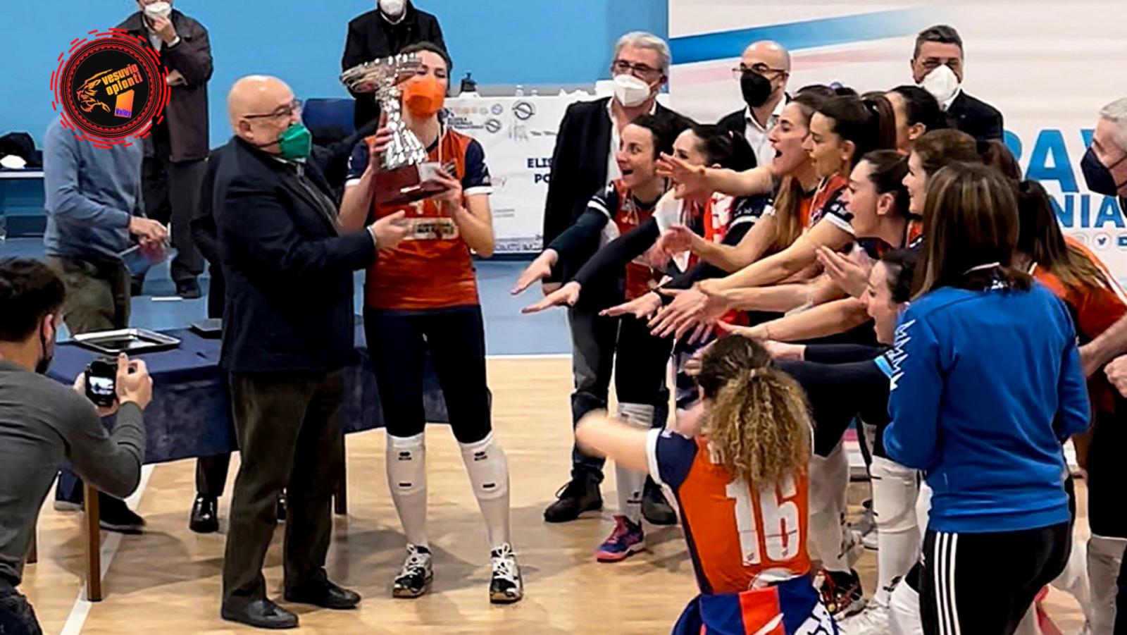 L’Oplonti Volley conquista la Coppa Campania e scrive la storia della Pallavolo torrese - vesuviana