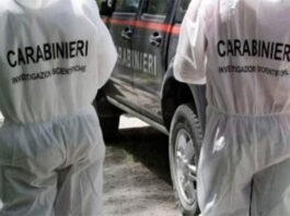 carabinieri scientifica lettere