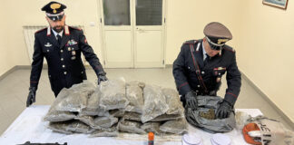Gragnano Armi e Droga carabinieri