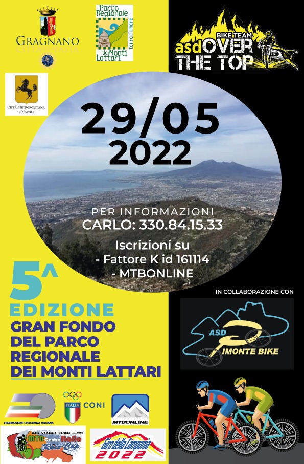 Team Over the Top Bike, verso la messa in cantiere della Granfondo del Parco Regionale dei Monti Lattari