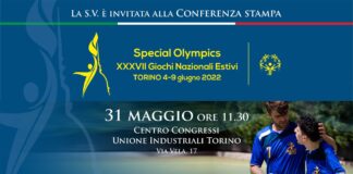Presentazione dei XXXVII Giochi Nazionali Estivi Special Olympics