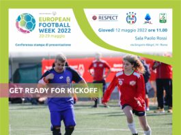 Presentazione della XXII Special Olympics European Football Week.