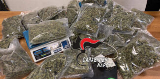 torre annunziata carabinieri marijuana
