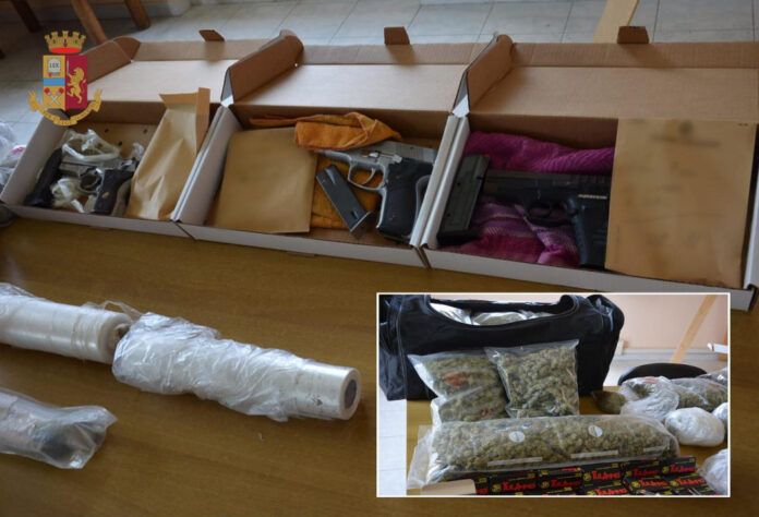 armi droga torre annunziata palazzo fienga
