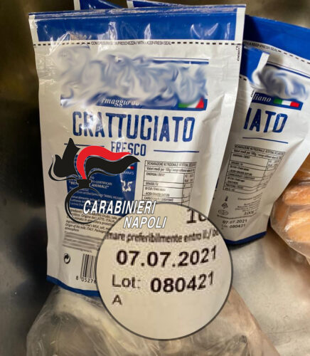 san vitaliano alimenti scaduti carabinieri