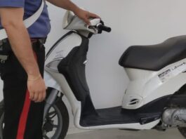 ercolano carabinieri inseguimento scooter rubato