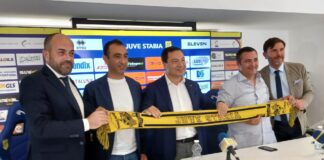 Juve Stabia, presentazione del nuovo ds Di Bari e del neo allenatore Colucci