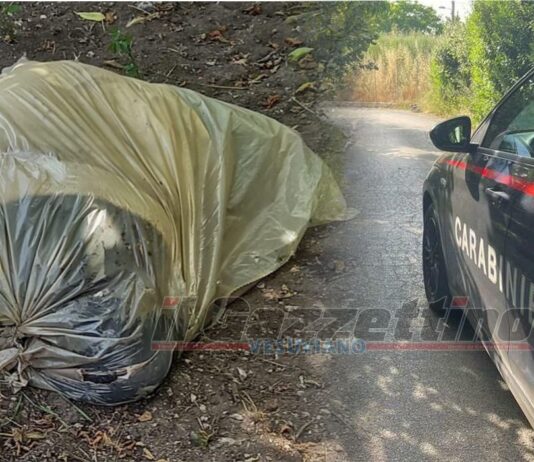cadavere 5oenne orientale a scisciano nel sacco di plastica