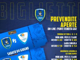 Finale playoff serie A2: Prevendita biglietti Givova Scafati-Acqua San Bernardo Cantù