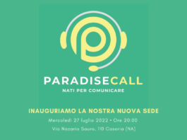 Comunicato Lenus Media - Paradise Call, nuova sede a Casoria 2