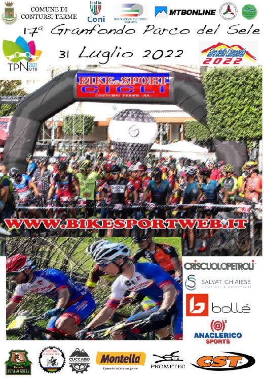 Al via la Granfondo Mtb Parco del Sele