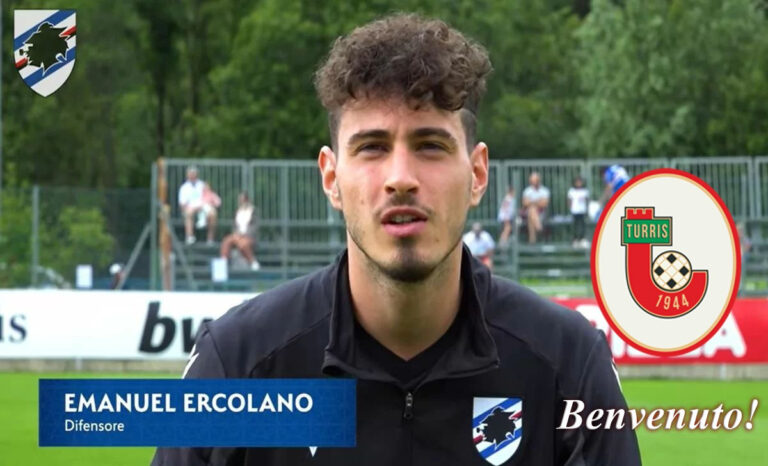 S.S. Turris Calcio, arriva Ercolano dalla Sampdoria