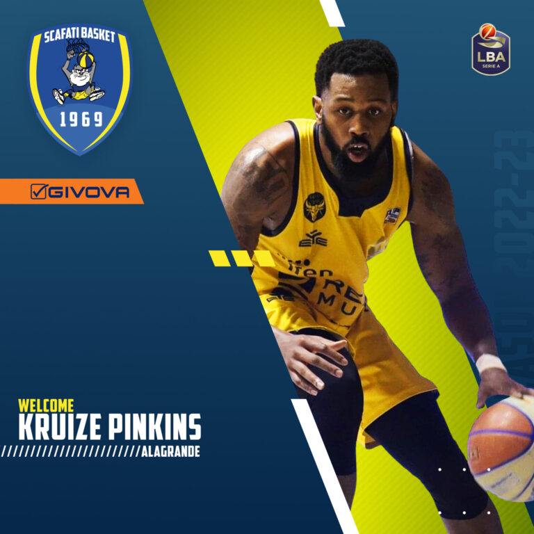 La Givova Scafati ufficializza l’ala grande Kruize Alshaude Zah-Kee Pinkins